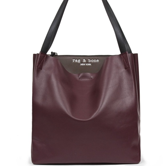 Rag Bone Bags Merlotoliveblack Rag Bone Passenger Tote Bag Poshmark